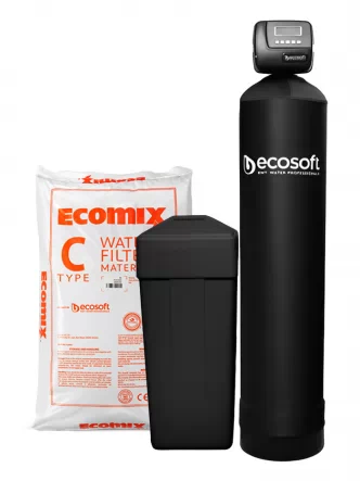 Фильтр для обезжелезивания и умягчения воды Ecosoft FK1054CEMIXC