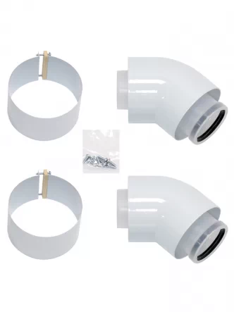 Отвод  45°60/100 Protherm  (2 шт.)  0020257010