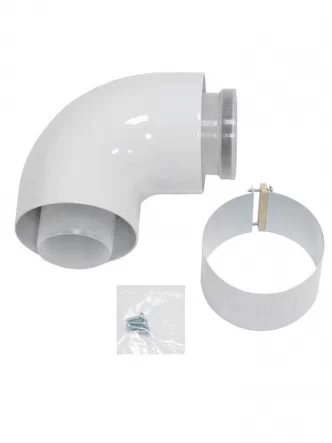 Отвод концентрической трубы Vaillant 60/100 РР 87° (конд.) 303910