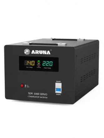 Стабілізатор напруги ”ARUNA” SDR 5000 SERVO 