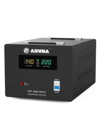 Стабілізатор напруги ”ARUNA” SDR 8000 SERVO