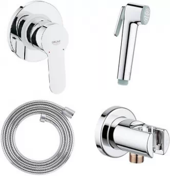 Grohe Готовый комплект для гигиенического душа BauEdge New с Tempesta-F (UA28512003)