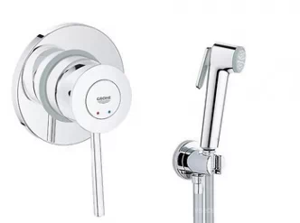 Grohe QuickFix Готовый комплект для гигиенического душа Bau Classic с Vitalio trigger spray (UA202606QF)