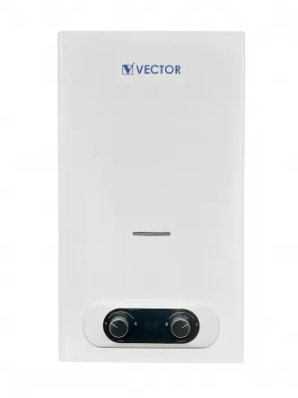 Газовая колонка VECTOR-12L с модуляцией мощности и с автоматическим электронным розжигом