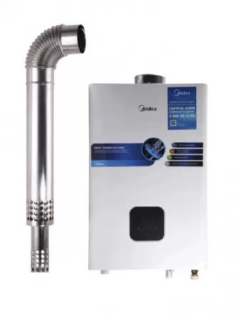 Газовая колонка Midea JSG22-12HC2 (турбо) + дымоход