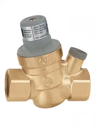 Редуктор тиску з отвором для манометру  Caleffi  Ø1/2