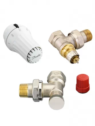 Комплект радиаторный термостатический Danfoss  RA-N +   RAE +   RLV-S 1/2