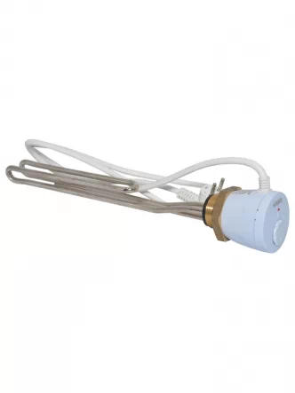 ТЭН с терморегулятором SELFA  GDGRI-04595  Ø1 1/4″ 3,0 кВт 230V  L=360 мм