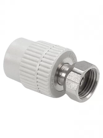 Муфта с металлической накидной гайкой  Ekoplastik 20*1/2  SZM02020RCT