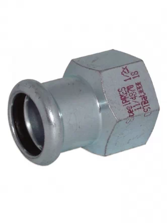 Перехідник сталевий оцинкований RM STEELPRES Ø22 х 1