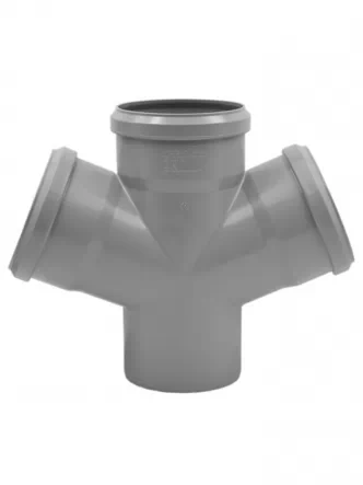 Крестовина канализационная Valsir Ø110/110/110 67° HTDA