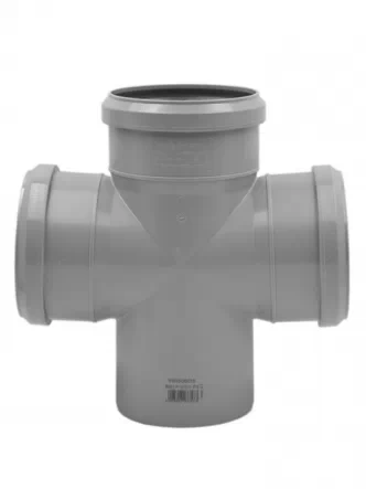 Крестовина канализационная Valsir Ø110/110/110 87° HTDA