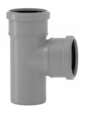 Тройник канализационный Valsir Ø32/32 87° HTEA