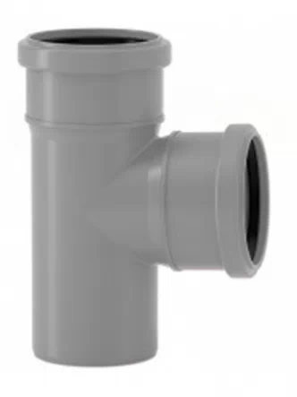 Тройник канализационный Valsir Ø40/40 87° HTEA