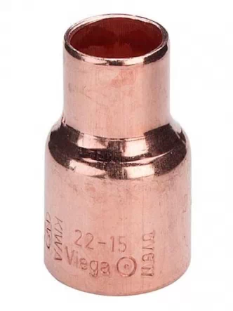 95240  Муфта редукційна Viega  Ø28 х 18  (мідь)  (106256)