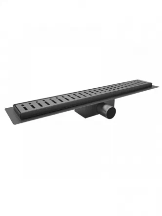 Душевой трап KOER FD35-70x700-GRAPHITE из нержавеющей стали SUS304 70x700мм цвет графит
