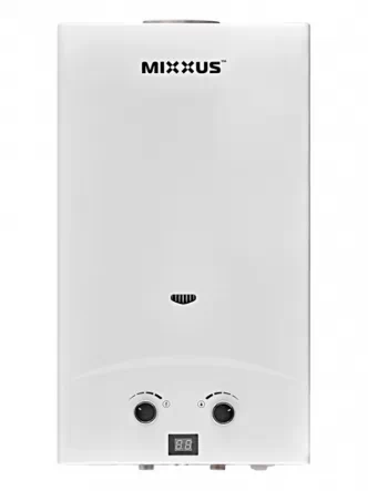 Газовая колонка MIXXUS GWH-0110 BASIC WHITE дымоходная 10 л/мин		