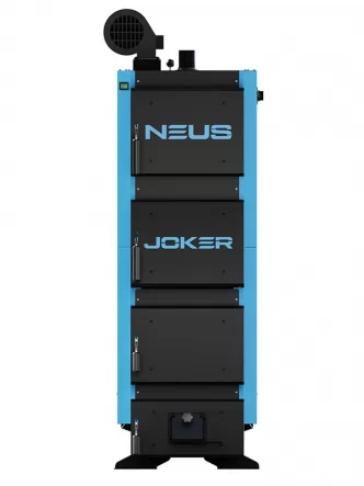 Твердотопливный котел Neus Joker plus 120 кВт сталь 6 мм с автоматикой