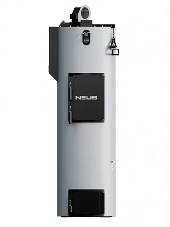 Твердотопливный котел Neus Turbo Max 20 кВт с автоматикой PLUM и вентилятором