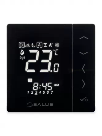 Терморегулятор беспроводной SALUS VS20BRF, накладной (ZigBee)