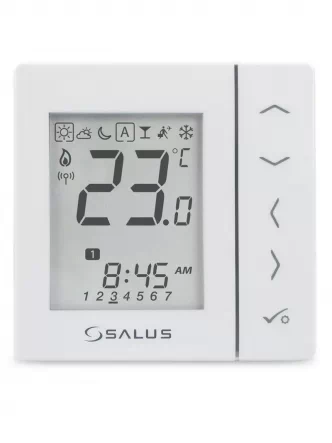 Терморегулятор беспроводной SALUS VS20WRF, накладной (ZigBee)