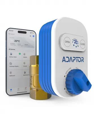 Клапан с электроприводом Adaptor BSP20ZB (Tuya/ZigBee) 3/4