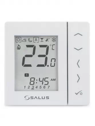 Недельный программатор температуры SALUS VS30W, скрытого монтажа 230В