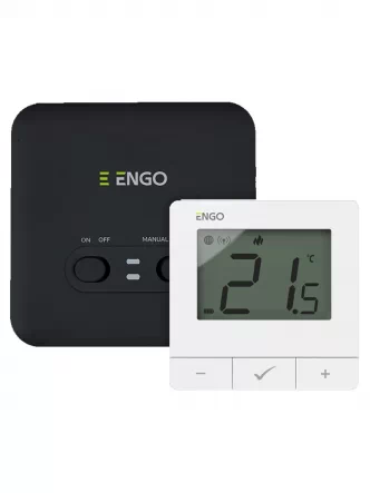 Интернет терморегулятор ENGO E20i-W беспроводной, Wi-Fi, белый