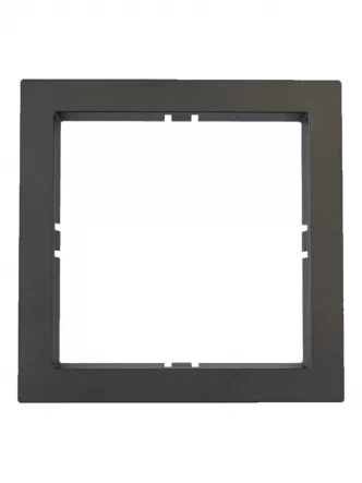 Рамка для регуляторів ENGO BEZEL-1B серії SIMPLE, чорна 