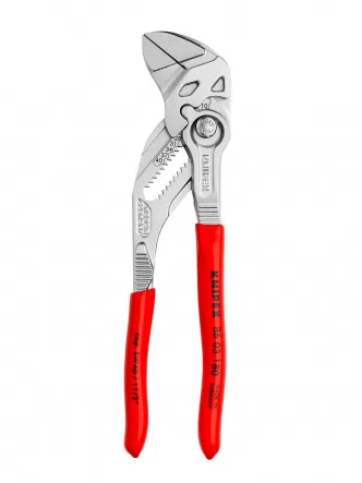 Клещи переставные-гаечный ключ, переставные клещи и гаечный ключ в одном инструменте KNIPEX 86 03 180