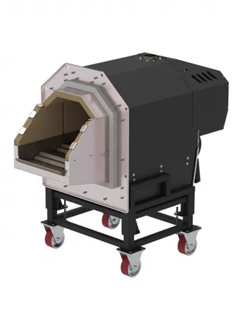 Пеллетная горелка KVIT Optima Mega 700 PLUM eco TOUCH 850