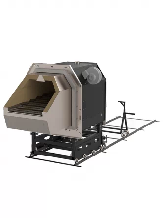 Пеллетная горелка KVIT Optima Mega 1000 PLUM eco TOUCH 850