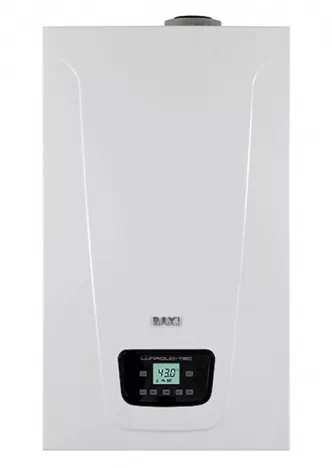 Котел газовый конденсационный BAXI LUNA DUO-TEC Е 1.28 одноконтурный + коаксиальная труба     