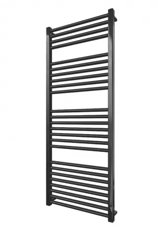 Полотенцесушитель Mario INOX Гера 1170х530/500 чорный мат