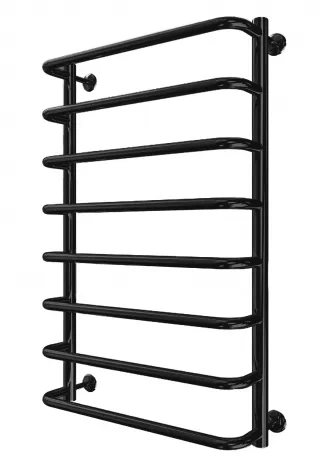 Полотенцесушитель Mario INOX Стандарт  770х530/500 чорный мат