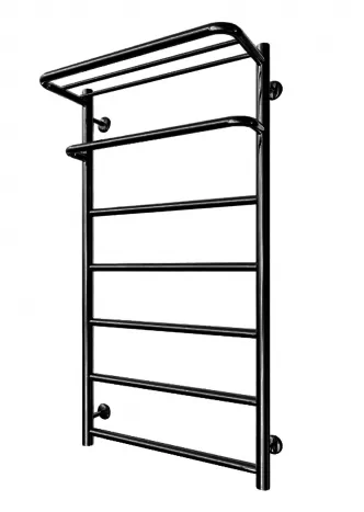 Полотенцесушитель Mario INOX Отель  970х530/500 черный мат