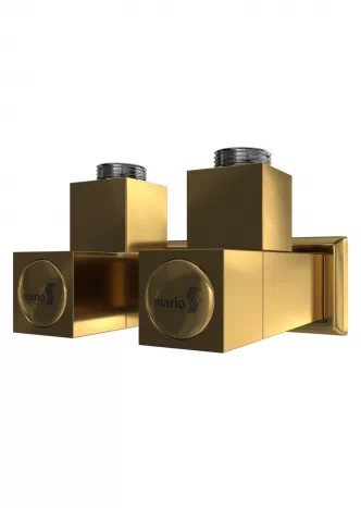 Краны для полотенцесушителей квадратные профильные G1/2