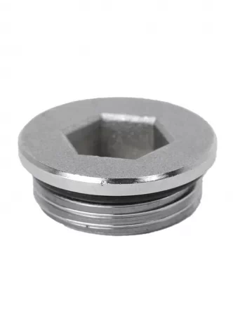 Заглушка хромированная Mario 1/2