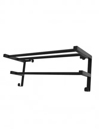 Полка навесная Mario HF Sheffield 520x204 black matt