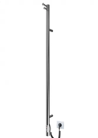 Полотенцесушитель электрический Mario Рей 1100х30/130 таймер с регулятором TR ган металл