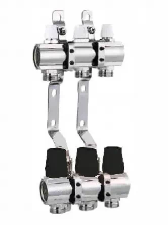 Коллектор распределительный JL на 3 выхода 1х3/4