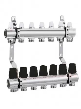 Коллектор распределительный JL на 7 выходов 1х3/4