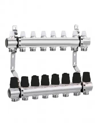 Коллектор распределительный JL на 8 выходов 1х3/4