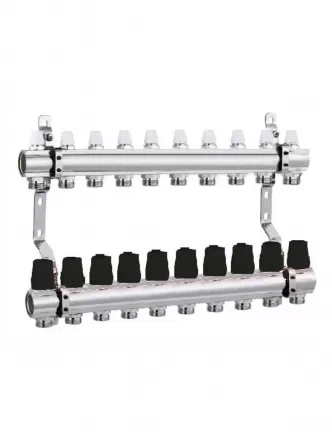 Коллектор распределительный JL на 11 выходов 1х3/4