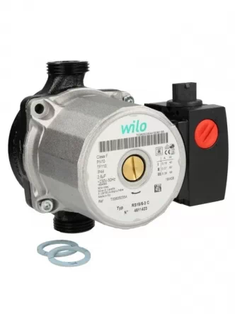 Циркуляційний насос WILO RS 25/6 (130) сірий корпус