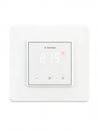 Терморегулятор TERNEO S white сенсорный для теплого пола