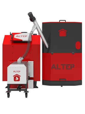 Пеллетный котел Альтеп TRIO UNI Pellet (с горелкой Altep) 80 кВт