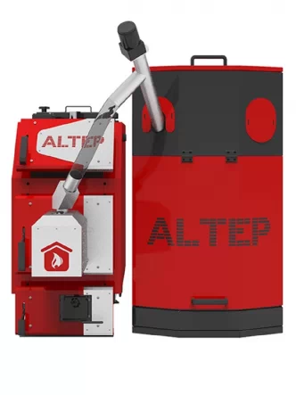 Пеллетный котел Альтеп TRIO UNI Pellet (с горелкой Altep) 40 кВт