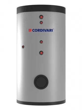 Бойлер  150 л  BOLLY® 2 ST FB (під`єдн. по осі) WB (тверда незй. ізол.)  POLYWARM®  Cordivari srl