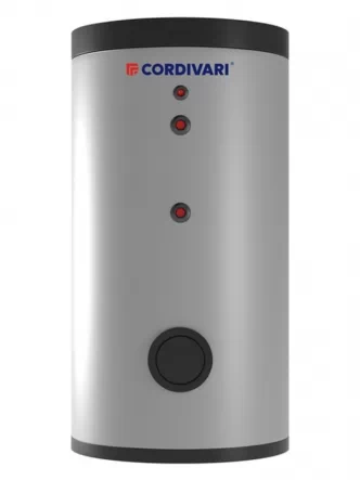 Бойлер (нержавійка)  300 л  BOLLY® 1  AP INOX (1 теплообм. 316L) XB (тверда незйомна ізол.) Cordivari srl